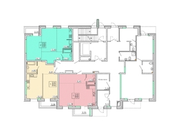 Продается 2-комнатная квартира ЖК Ёлки, дом 1, 52.82  м², 8451200 рублей