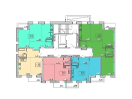 Продается 2-комнатная квартира ЖК Ёлки, дом 2, 52.76  м², 8283320 рублей