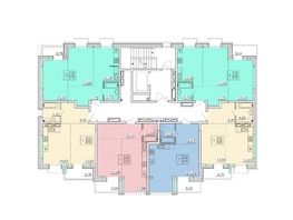 Продается 2-комнатная квартира ЖК Ёлки, дом 3, 52.76  м&sup2;, 9127480 рублей