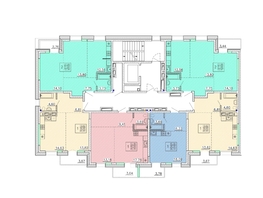 Продается 1-комнатная квартира ЖК Ёлки, дом 3, 45.15  м&sup2;, 8127000 рублей