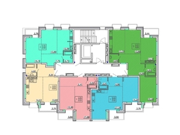 Продается 1-комнатная квартира ЖК Ёлки, дом 2, 39.9  м&sup2;, 8379000 рублей