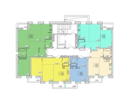 Продается 2-комнатная квартира ЖК Ёлки, дом 1, 57.4  м&sup2;, 10332000 рублей