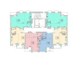 Продается 1-комнатная квартира ЖК Ёлки, дом 3, 38.77  м&sup2;, 7637690 рублей