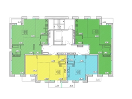 Продается 3-комнатная квартира ЖК Ёлки, дом 3, 83.1  м&sup2;, 13711500 рублей