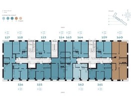 Продается 2-комнатная квартира ЖК RIVERANG (РиверАнг), 52.16  м², 11683631 рублей