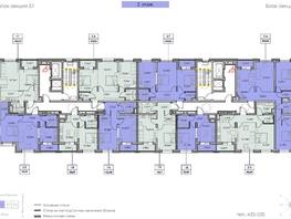 Продается 2-комнатная квартира ЖК Zenith (Зенит), 3 этап, 59.93 м², 8749780 рублей
