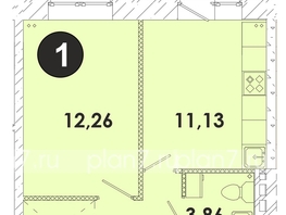 Продается 1-комнатная квартира ЖК Лето, дом 4, 37.5  м², 4856250 рублей