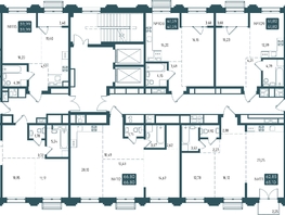 Продается 1-комнатная квартира ЖК Бродский, 1-я очередь, 41.59  м², 10007751 рублей