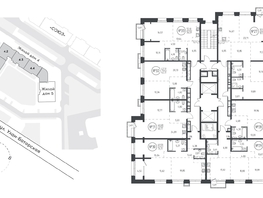 Продается 4-комнатная квартира ЖК СОЮЗ PRIORITY, дом 5, 107.28  м², 18619400 рублей