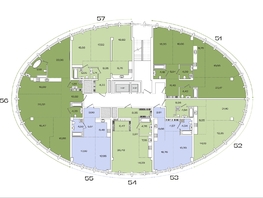 Продается 4-комнатная квартира ЖК Звезды, дом 1, 128.9 м², 34210060 рублей
