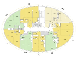 Продается 2-комнатная квартира ЖК Звезды, дом 2, 63.59 м², 17646225 рублей