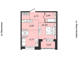 Продается 1-комнатная квартира ЖК Источник, дом 5, 40.34  м², 5837198 рублей