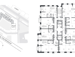 Продается 1-комнатная квартира ЖК СОЮЗ PRIORITY, дом 5, 43.5  м², 9254901 рублей