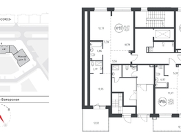 Продается 2-комнатная квартира ЖК СОЮЗ PRIORITY, дом 4, 71.35  м², 11673575 рублей