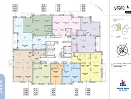 Продается 4-комнатная квартира ЖК Стрижи Сити, блок-секции 6,7, 82.02  м², 12713100 рублей