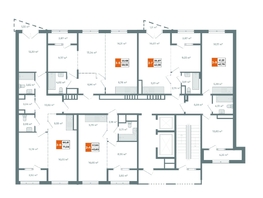 Продается 3-комнатная квартира ЖК Автор, дом 1, 70.89  м², 10223900 рублей