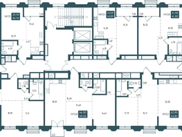 Продается 2-комнатная квартира ЖК Бродский, 1-я очередь, 62.85 м², 16708175 рублей
