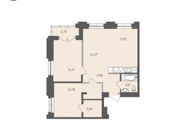 Продается 3-комнатная квартира ЖК Автограф, 73.49 м², 11794602 рублей
