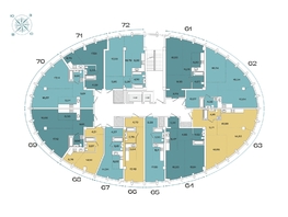 Продается 1-комнатная квартира ЖК Звезды, дом 3, 27.47 м², 11352000 рублей