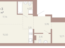 Продается 2-комнатная квартира ЖК Новые горизонты на Советской, д 1, 64.42  м², 10200000 рублей