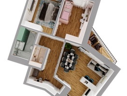 Продается 2-комнатная квартира ЖК Квартал Стрижи, 2 очередь, 79.7 м², 10900000 рублей