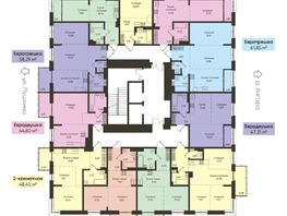 Продается 1-комнатная квартира ЖК Новые Горизонты на Пушкина, б/с 5, 48.45 м², 8700000 рублей
