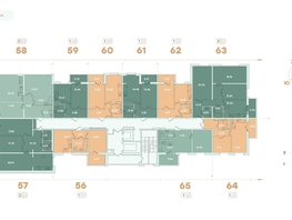 Продается 2-комнатная квартира ЖК Фамилия, дом 2, 80.18 м², 12935112 рублей