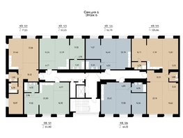 Продается 2-комнатная квартира ЖК ВЕКТОР премиум-квартал, дом 2, 62.78  м&sup2;, 17012700 рублей