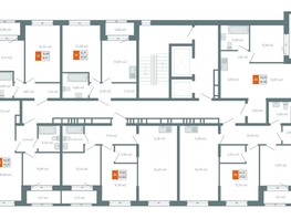 Продается 3-комнатная квартира ЖК Автор, дом 1, 60.86  м², 9540100 рублей
