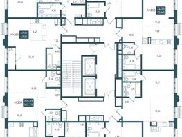 Продается 1-комнатная квартира ЖК Бродский, 1-я очередь, 47.51  м², 10670000 рублей