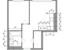 Продается 1-комнатная квартира ЖК Стрижи Сити, блок-секции 8,9, 39.9  м², 11215000 рублей