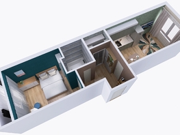 Продается 1-комнатная квартира ЖК Юго-Западный, дом 17, 37.72  м², 5682900 рублей