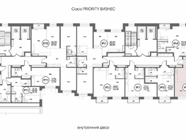 Продается 2-комнатная квартира ЖК СОЮЗ ПРИОРИТИ МАХ, д. 4, 55.1  м&sup2;, 10690000 рублей