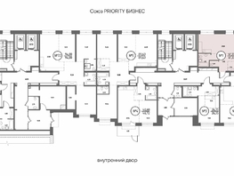 Продается 2-комнатная квартира ЖК СОЮЗ ПРИОРИТИ МАХ, д. 4, 61.34  м², 10430000 рублей