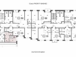 Продается 1-комнатная квартира ЖК СОЮЗ ПРИОРИТИ МАХ, д. 4, 25.45  м², 6158900 рублей