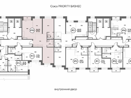 Продается 3-комнатная квартира ЖК СОЮЗ ПРИОРИТИ МАХ, д. 4, 87.58  м², 16466000 рублей