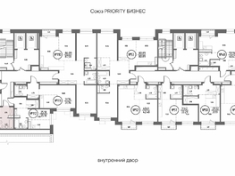 Продается 1-комнатная квартира ЖК СОЮЗ ПРИОРИТИ МАХ, д. 4, 40.09 м², 8622000 рублей
