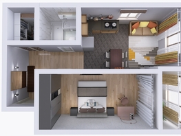 Продается 1-комнатная квартира ЖК Юго-Западный, дом 17, 49.54 м², 6774480 рублей