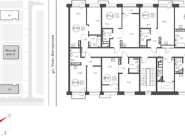 Продается 1-комнатная квартира ЖК СОЮЗ PRIORITY, дом 2, 35.24  м², 9849580 рублей