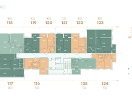 Продается 1-комнатная квартира ЖК Фамилия, дом 1, 42.1  м&sup2;, 7999000 рублей