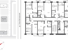 Продается 2-комнатная квартира ЖК СОЮЗ Приорити, дом 2, 60.67  м&sup2;, 15541953 рублей
