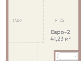 Продается 1-комнатная квартира ЖК Новые горизонты на Советской, д 1, 41.23  м&sup2;, 7400000 рублей