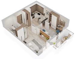 Продается 1-комнатная квартира  ЖиВой комплекс на Кузьмихе, 44.27  м&sup2;, 6900000 рублей