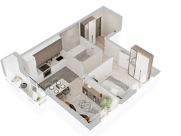 Продается 1-комнатная квартира  ЖиВой комплекс на Кузьмихе, 41.9  м&sup2;, 7500000 рублей