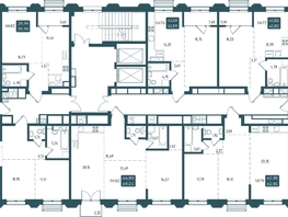 Продается 3-комнатная квартира ЖК Бродский, 1-я очередь, 65.42  м&sup2;, 13716000 рублей