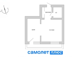Продается 1-комнатная квартира Шахтеров (Гравелит) тер, 41  м², 4550000 рублей