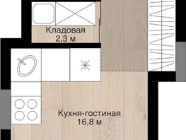 Продается Студия ЖК Южный, дом Ю-16, 30.1  м², 3650000 рублей