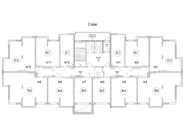 Продается 3-комнатная квартира ЖК Сити-парк, дом 5, 76.6  м², 8717080 рублей