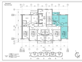 Продается 2-комнатная квартира ЖК Кузнецкий, дом 6, 55.3  м², 6430000 рублей