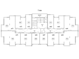 Продается 3-комнатная квартира ЖК Сити-парк, дом 5, 76.6  м², 8843470 рублей